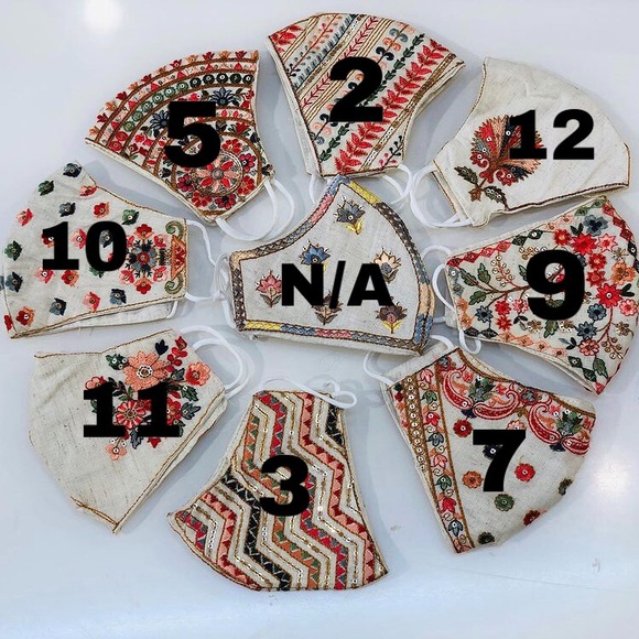 Embroidery Face Masks - Picture 8 of 16